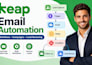 setup keap email automation keap campaign builder keap workflow lead nurturing